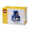 Set dvou černých nástěnných polic LEGO® Brick
