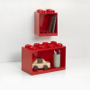 Set dvou červených nástěnných polic LEGO® Brick -fv-interier-25