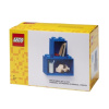 Set dvou modrých nástěnných polic LEGO® Brick
