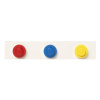 Pestrobarevný věšák LEGO® Storage 33 x 6,5 cm