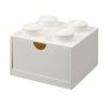 Bílý úložný box LEGO® Storage 15,8 x 15,8 cm