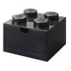 Černý úložný box LEGO® Storage 15,8 x 15,8 cm