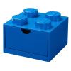 Modrý úložný box LEGO® Storage 15,8 x 15,8 cm