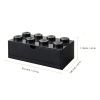 Černý úložný box LEGO® Storage 31,6 x 15,8 cm