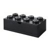 Černý úložný box LEGO® Storage 31,6 x 15,8 cm