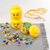 Žlutý úložný box ve tvaru hlavy LEGO® Girl mini 12 cm -fv-interier-25