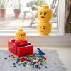 Žlutý úložný box ve tvaru hlavy LEGO® Girl 12 cm -fv-interier-25