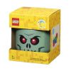 Zelený úložný box ve tvaru LEGO® Skeleton 18,5 cm