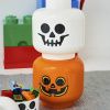Oranžový úložný box ve tvaru dýně LEGO® Pumpkin 27 cm