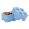 Světle modrý úložný box LEGO® Smart 25 x 25 cm