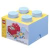 Světle modrý úložný box LEGO® Smart 25 x 25 cm