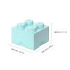 Tyrkysově modrý úložný box LEGO® Smart 25 x 25 cm