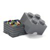 Šedý úložný box LEGO® Smart 25 x 25 cm