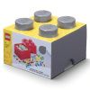 Šedý úložný box LEGO® Smart 25 x 25 cm