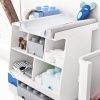 Bílý úložný box LEGO® Storage 25 x 25 cm -fv-interier-25