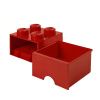 Červený úložný box LEGO® Storage 25 x 25 cm