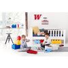Šedý úložný box LEGO® Storage 25 x 25 cm -fv-interier-25