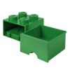 Zelený úložný box LEGO® Storage 25 x 25 cm