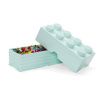 Tyrkysový úložný box LEGO® Storage 25 x 50 cm