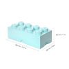 Tyrkysový úložný box LEGO® Storage 25 x 50 cm