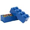 Tmavě modrý úložný box LEGO® Smart 25 x 50 cm