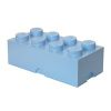 Světle modrý úložný box LEGO® Smart 25 x 50 cm