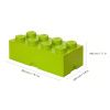 Světle zelený úložný box LEGO® Smart 25 x 50 cm