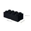 Černý úložný box LEGO® Smart 25 x 50 cm