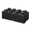 Černý úložný box LEGO® Smart 25 x 50 cm