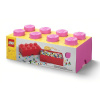 Růžový úložný box LEGO® Smart 25 x 50 cm