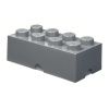 Šedý úložný box LEGO® Smart 25 x 50 cm
