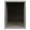 Šedý doplňkový box do komody Quax Cocoon 48 x 28 cm