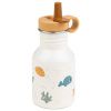 Béžová nerezová láhev Done by Deer Sea friends 350 ml