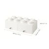 Bílý úložný box LEGO® Storage 25 x 50 cm