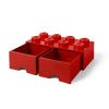 Červený úložný box LEGO® Storage 25 x 50 cm