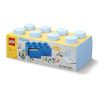 Světle modrý úložný box LEGO® Storage 25 x 50 cm