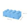 Světle modrý úložný box LEGO® Storage 25 x 50 cm
