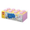 Růžový úložný box LEGO® Storage 25 x 50 cm