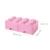 Růžový úložný box LEGO® Storage 25 x 50 cm