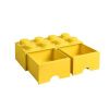 Žlutý úložný box LEGO® Storage 25 x 50 cm