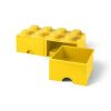 Žlutý úložný box LEGO® Storage 25 x 50 cm