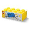 Žlutý úložný box LEGO® Storage 25 x 50 cm