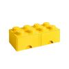 Žlutý úložný box LEGO® Storage 25 x 50 cm