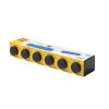 Černá nástěnná police LEGO® Storage 47,8 x 11,5 cm
