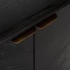 Dubová knihovna Blackbone 220 x 100 cm -fv-interier-25