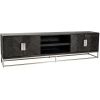 Dubový TV stolek Blackbone 220 x 42,5 cm