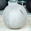 Betonově šedý koženkový sedací / gymnastický míč VLUV BOL VEGA Ø 65 cm -fv-interier-25
