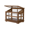 Hnědý dřevěný skleník Bloomingville Marti 40 x 25 cm