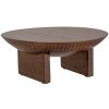 Hnědý mangový podnos na dort Bloomingville Miho 25,5 cm