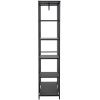 Černý kovový věšák Bloomingville Valde 183 cm
